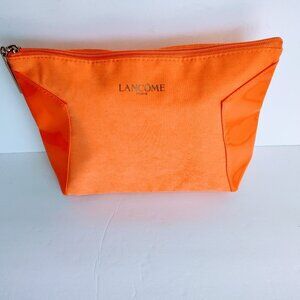 Lancome Orange Cosmetic Bag